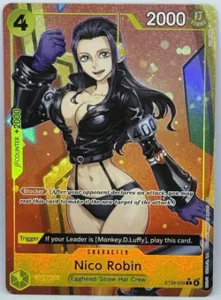 Nico Robin ST29-009 Alternate Art Egghead One Piece TCG Near Mint English - Image 1