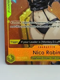 Nico Robin ST29-009 Alternate Art Egghead One Piece TCG Near Mint English - Image 3