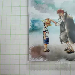 ONE PIECE Our Memories Wafer Card No.1 Luffy Shanks 1st Edition Sealed JP Rare - Image 5