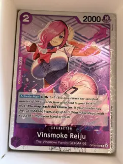 OP06-068 Vinsmoke Reiju (Jolly Roger Foil) English C One Piece TCG Card Game - Image 1