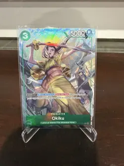 One Piece Card Game- Okiku Op01-035 Alt Art English - Image 1