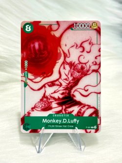 Monkey.D.Luffy P-061 Gear 5 Promo One Piece Card English NM/M - Image 1