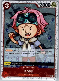 Koby (Jolly Roger Foil) P-014 English PRB01 - One Piece Card - NM - Image 1