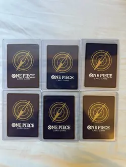 One Piece Card Game French 1st Anniversary Exclusive Parallel Lot x6 OP06 - Image 2