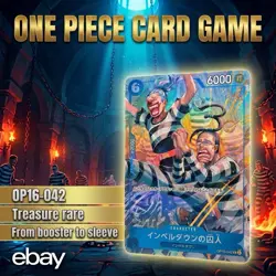 ONE PIECE Card OP16-042 Prisoners of Impel Down TR Treasure Rare Parallel JP - Image 1