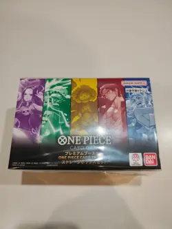 [Sealed]OP Card Game Premium Booster ONE PIECE CARD THE BEST Storage Box Set - Image 1
