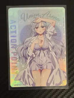 UNION ARENA CCG 100 Girlfriends ACTION POINT Foil Card UE21BT/RLY-1-AP04 ENGLISH - Image 4