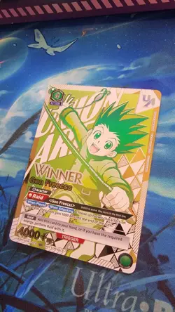 Gon English Union Arena WINNER promo UEPR/HTRU1-078 UR Nm- - Image 1