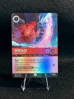 Disney Lorcana - Hercules - Spectral Demigod (Epic) 214/204- Winterspell Holo NM - Image 1