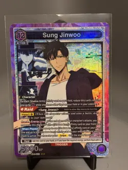 Sung Jinwoo (022) - SR UE17BT: SOLO LEVELING (UE17BT) NM - Image 1