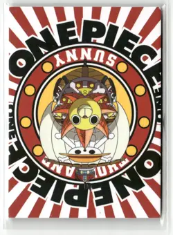 NOJIKO UR UR-302 THOUSAND SUNNY Thick One Piece Anime Collectible Card - Image 2