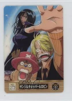 2005 Bandai One Piece Gumi Food Issue Sanji Tony Tony Chopper Nico Robin #272 - Image 1