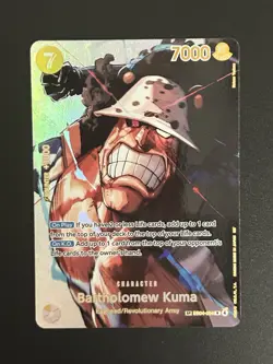One Piece OP16 THE TIME OF BATTLE Bartholomew Kuma SP EB04-054 R English NM - Image 3