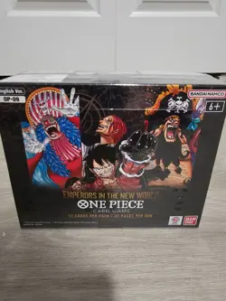 Emperors in the New World Booster Box One Piece OP-09 English Sealed (NO TEAR) - Image 1