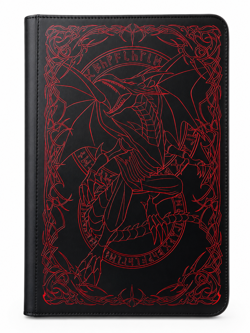 Yu-Gi-Oh! Red-Eyes Black Dragon 9-Pocket Zipper Trading Card Binder - Image 1