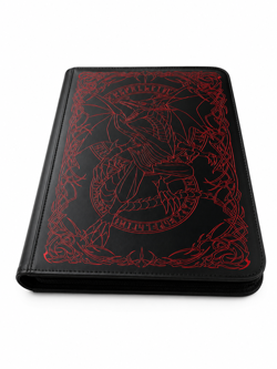Yu-Gi-Oh! Red-Eyes Black Dragon 9-Pocket Zipper Trading Card Binder - Image 2