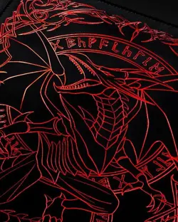 Yu-Gi-Oh! Red-Eyes Black Dragon 9-Pocket Zipper Trading Card Binder - Image 3