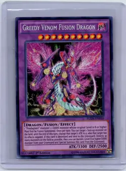 Greedy Venom Fusion Dragon FUEN-EN010 Fusion Enforcers Yu-Gi-Oh 1st Edition NM - Image 1