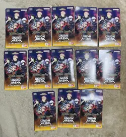 Jujutsu Kaisen Union Arena Trading Card Game Booster Pack x13 - Image 1