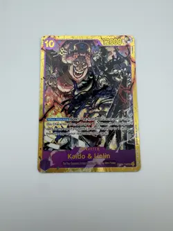 Kaido and Linlin OP08-119 SEC One Piece TCG Two Legends English NM - Image 1