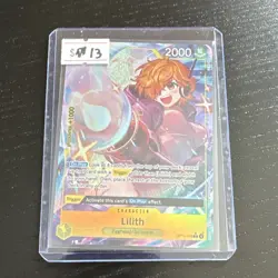Bandai One Piece Card Game Lilith OP13-113 Rare Alt Art Foil EN Carrying On - Image 3