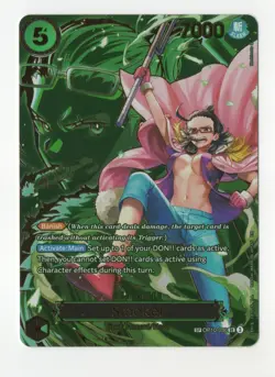 One Piece TCG Smoker OP10-030 SP Alt Art Carrying On His Will English NM/M - Image 1