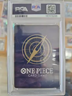 Bandai One Piece CCG Monkey D. Luffy OP07-033 PSA 10 Alt Art Foil Promo EN - Image 3