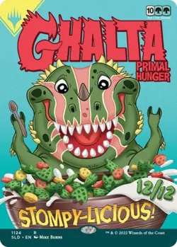 Ghalta, Primal Hunger -Foil Near Mint MTG Secret Lair - Image 1