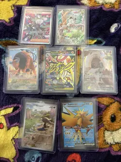 Pokemon TCG Lot of 8 Hits Near Mint Near Mint Condition Cards No Duplicates NM - Image 1