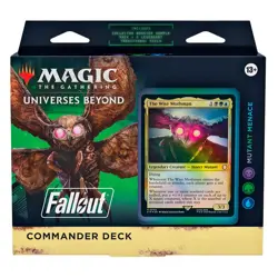 MTG Magic the Gathering - MUTANT MENACE - Fallout COMMANDER Deck - ENGLISH / NEW - Image 1