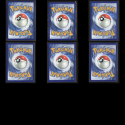6x Pikachu Pokemon TCG Card Collection Lot Unique Electric Non Holo - Image 2