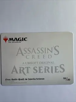 Eivor, Battle-Ready 18/20 Assassin’s Creed Art Series MTG - Image 2