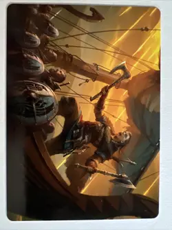 Eivor, Battle-Ready 18/20 Assassin’s Creed Art Series MTG - Image 3