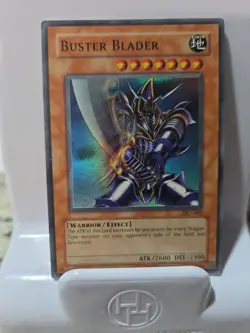 Buster Blader DL1-002 Super Rare Unlimited League Promo Yu-Gi-Oh Card - Image 1