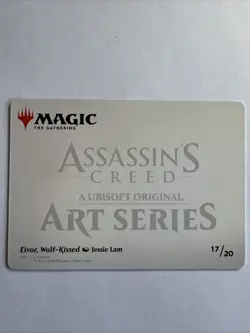 Eivor Wolf Kissed 17/20 Art Series MTG Assassins Creed - Image 2