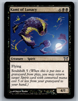 Magic MTG Champions of Kamigawa Kami of Lunacy #119/306 TCG CCG - Image 1