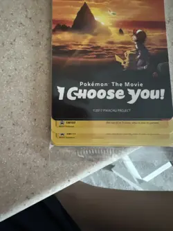 2017 Pokemon The Movie I Choose You Ash's Pikachu Promo Sealed Pack - 3 Cards - Image 2