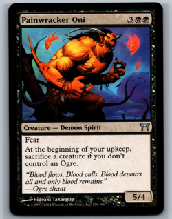Magic MTG Champions of Kamigawa Painwracker Oni #136/306 TCG CCG - Image 1