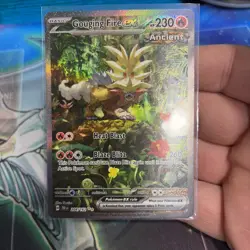 Pokemon TCG Gouging Fire EX Holo Card 204/162SV05: Temporal Forces Nm - Image 1