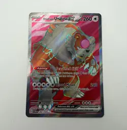 Pokemon TCG Bloodmoon Ursaluna ex 202/167 Sv06 Twilight Masquerade UR Holo EN - Image 1
