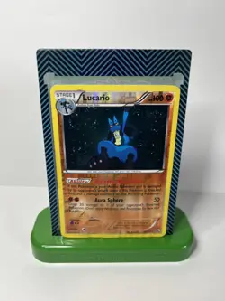Lucario - 80/113 - Reverse Holo Rare - BW Legendary Treasures (DMG) - Image 1