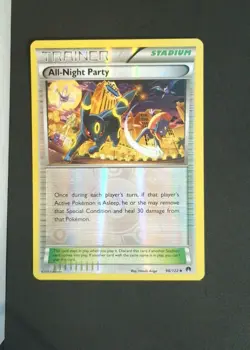 All-Night Party Pokemon XY - BREAKpoint BKP #96 Reverse Holo UMBREON - Image 1