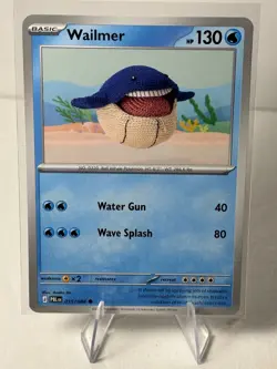 Wailmer 015/084 Asako Ito Pitch Black Pokemon TCG - Image 1