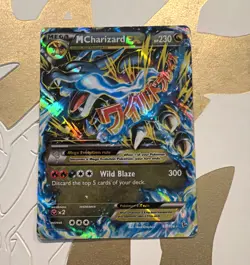 The Pokemon Company M Charizard EX 69/106 Flashfire Ultra Rare Full Art Holo EN - Image 1