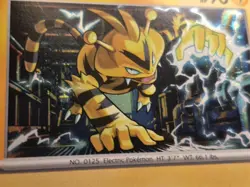 Pokemon - Electabuzz 125/165 - 151 Cosmos Holo - NM - SWIRL 🌀 - Image 3