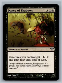 Magic MTG Champions of Kamigawa Dance of Shadows #108/306 TCG CCG - Image 1