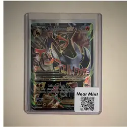 Pokemon M Houndoom EX Full Art Ultra Rare Holo 154/162 Breakthrough Mega - Image 1
