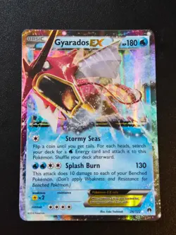 Gyarados EX 26/122 Holo EX Rare BREAKpoint Pokemon LP - Image 1