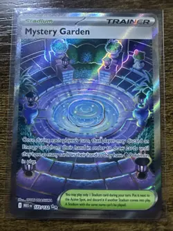 Mystery Garden 172/132 Ultra Rare, Mega Evolution, Full Art Holo, Pokemon TCG - Image 1
