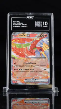 Ho-Oh ex 007/034 CLC Classic Collection Holo Pokemon TAG 10 - Image 1